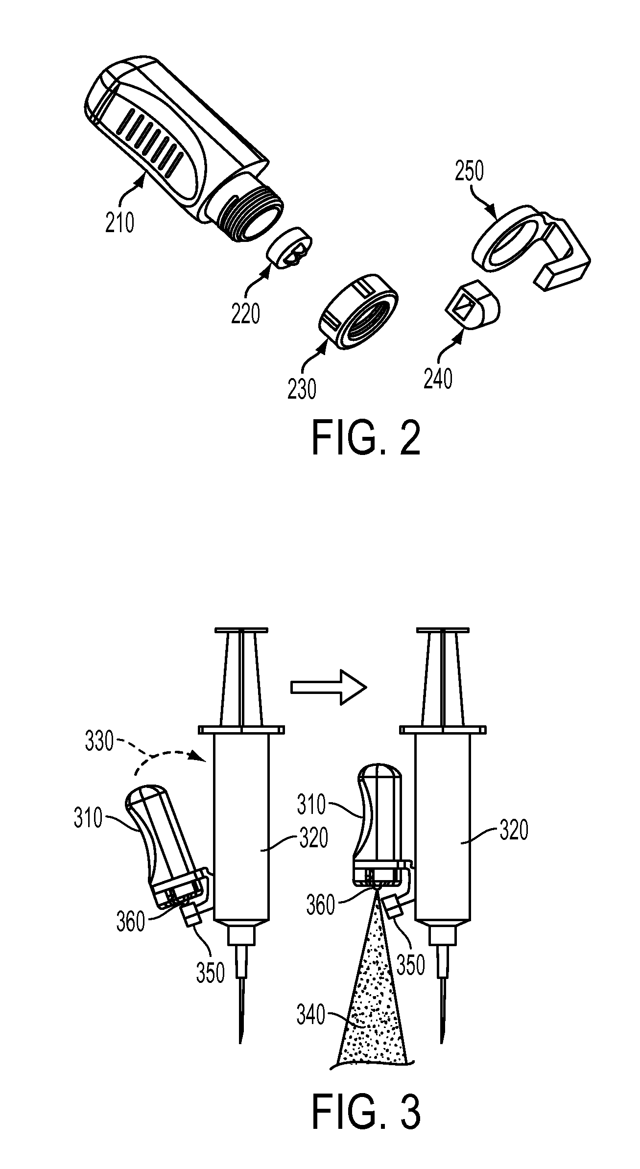 Topical anesthetic and antiseptic dispensing device