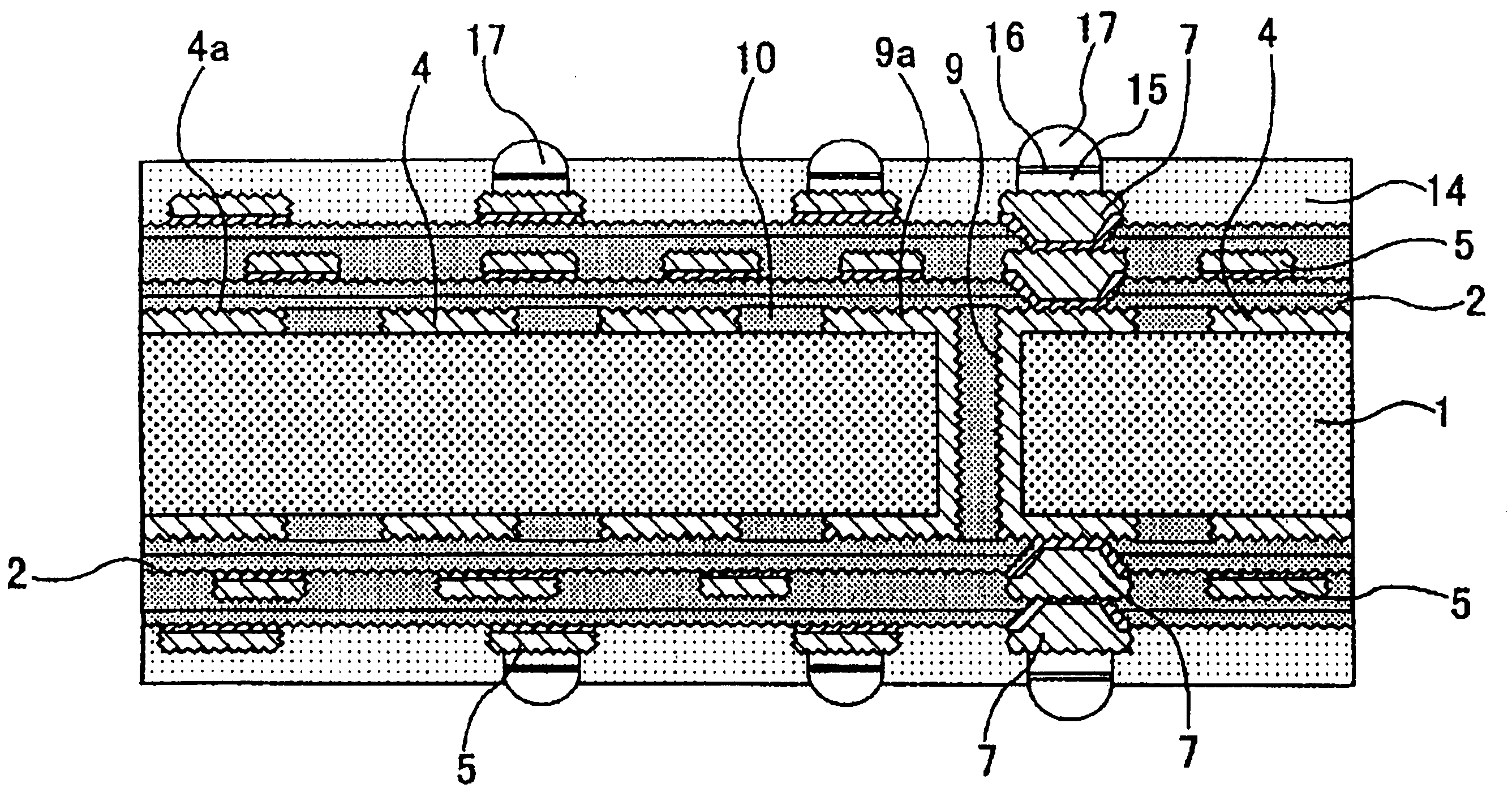 Electroplating solution, method for manufacturing multilayer printed circuit board using the same solution, and multilayer printed circuit board