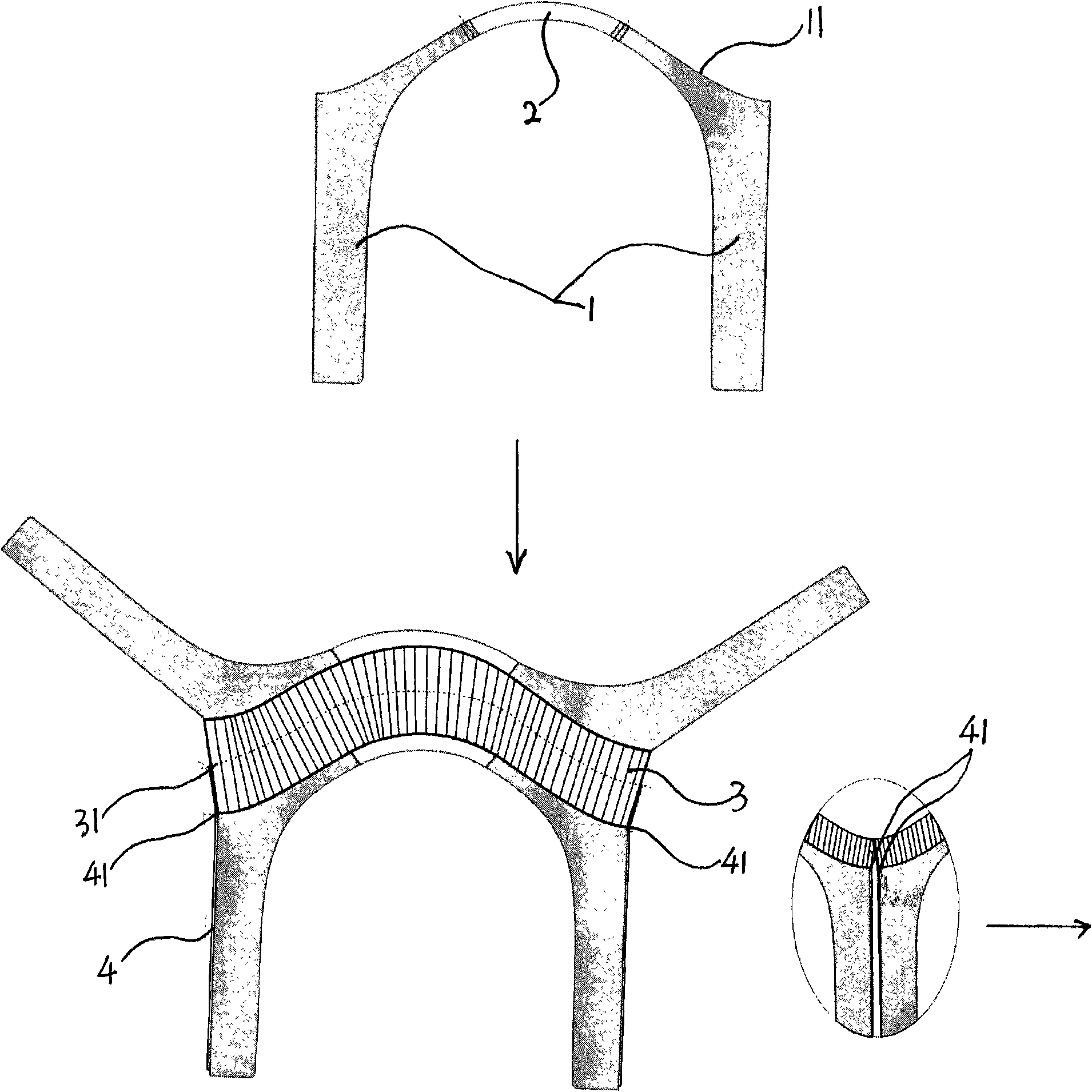 Method for machining thermal western style suit