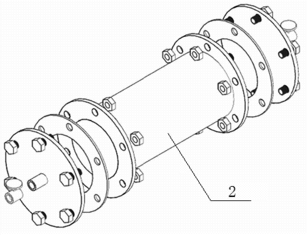 A simulation method for an anaerobic simple core flooding simulation system