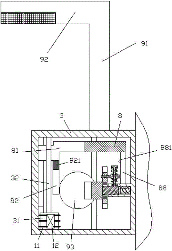 Water outlet spray nozzle assembly capable of realizing rapid heat dissipation and applied to water heater