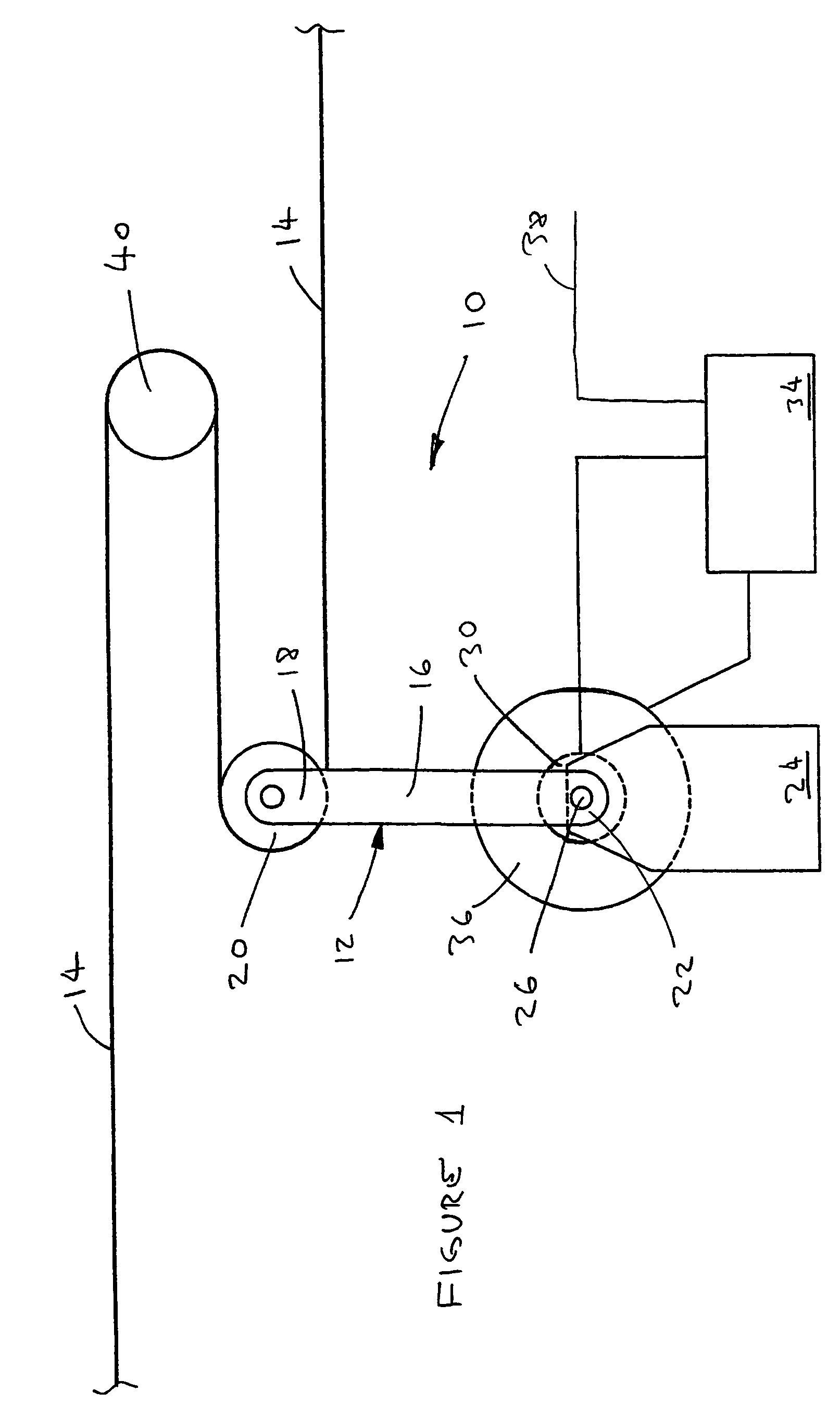 Web tensioning device with plural control inputs