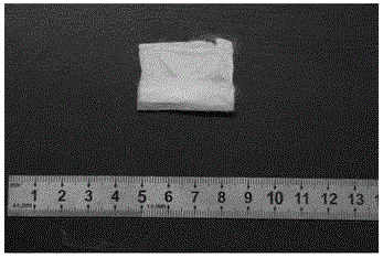 Flexible ultra-hydrophobic up-conversion luminous thin film and preparation method