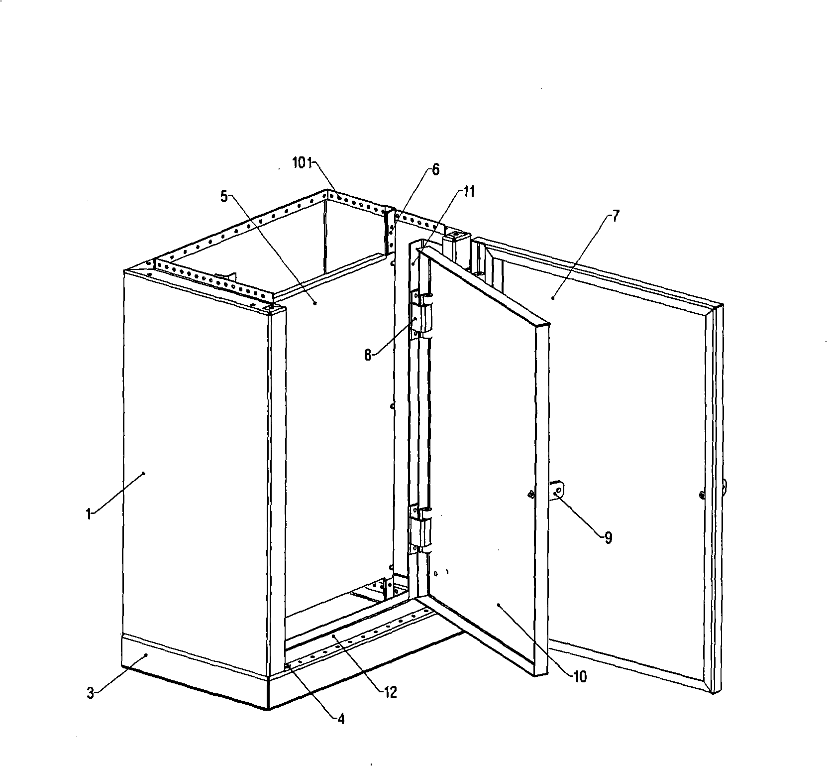 Assembled distribution box