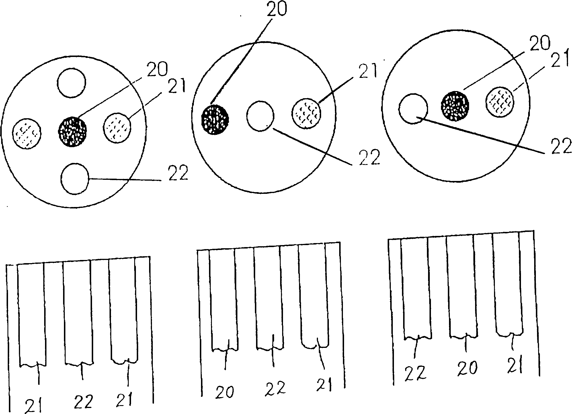 Device for measuring light-activated fluorescence and its use