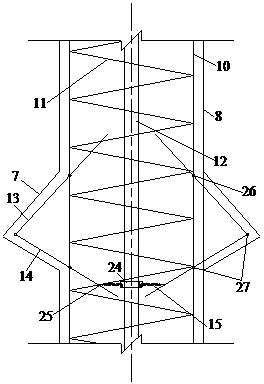 A drilled extruded reinforced support-disk pile and its construction method