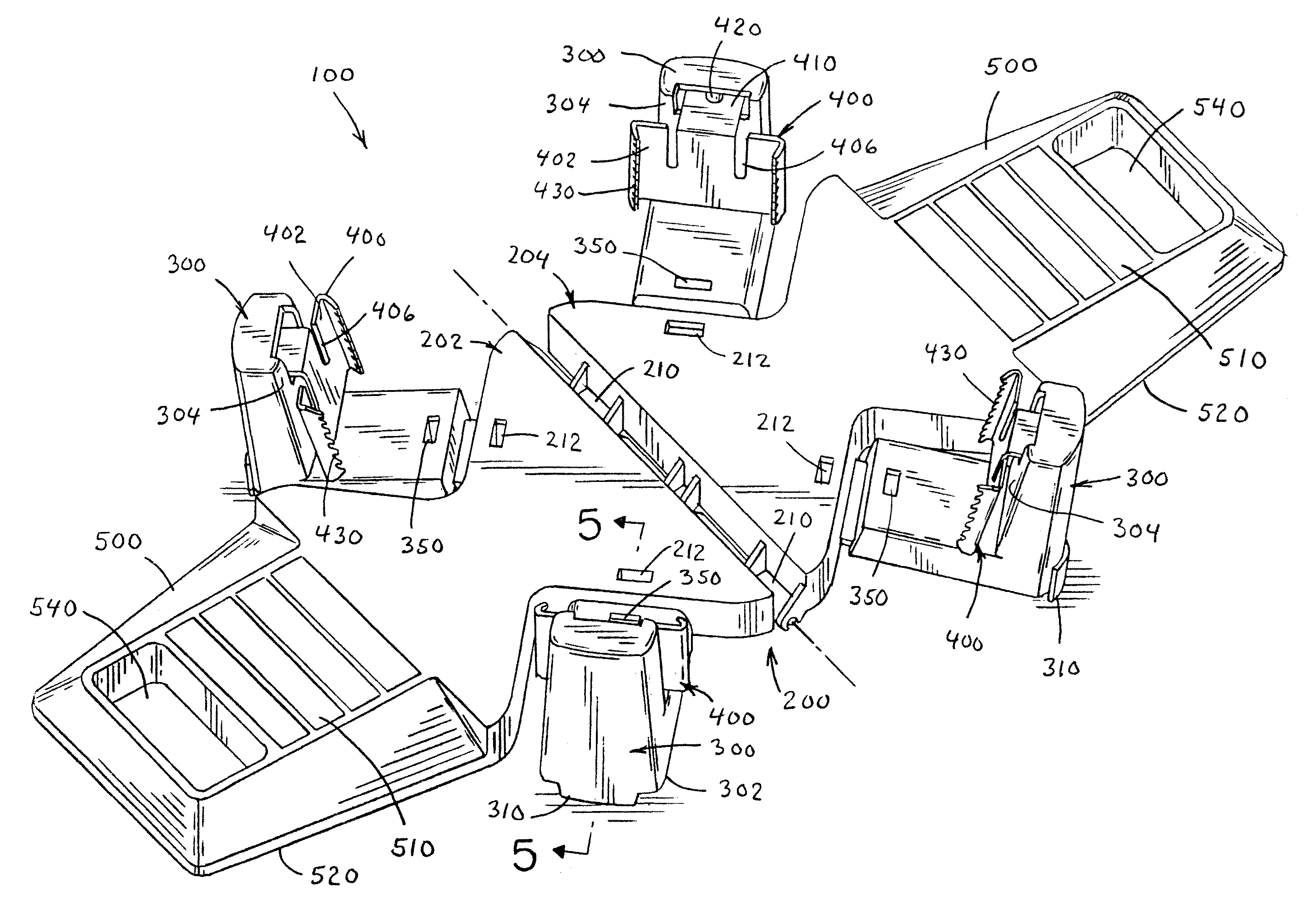 Receptacle securing device
