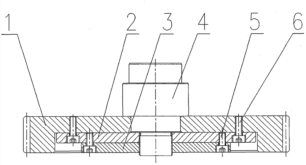 Coaxial double-nut coupling mechanism