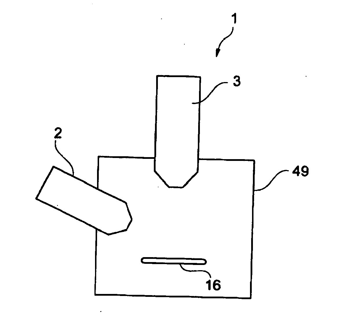 Apparatus for focusing and for storage of ions and for separation of pressure areas