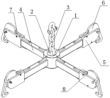 Lifting tool for forklift