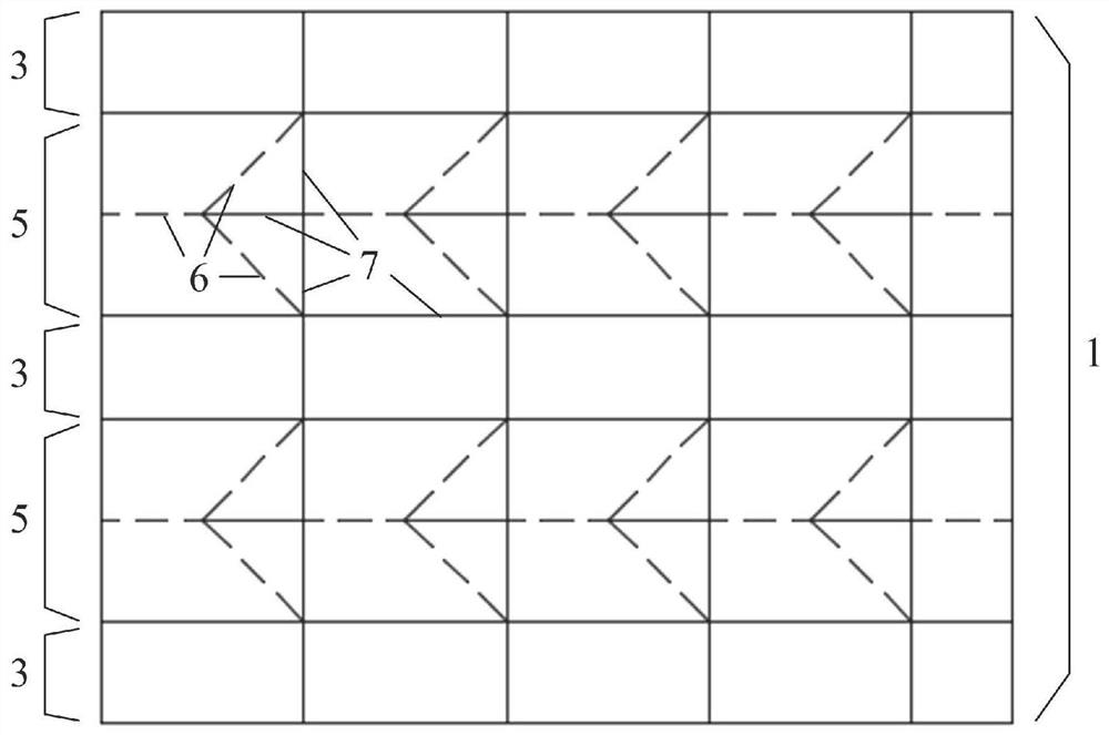 Collision energy-absorbing box with rotary folding concave corner