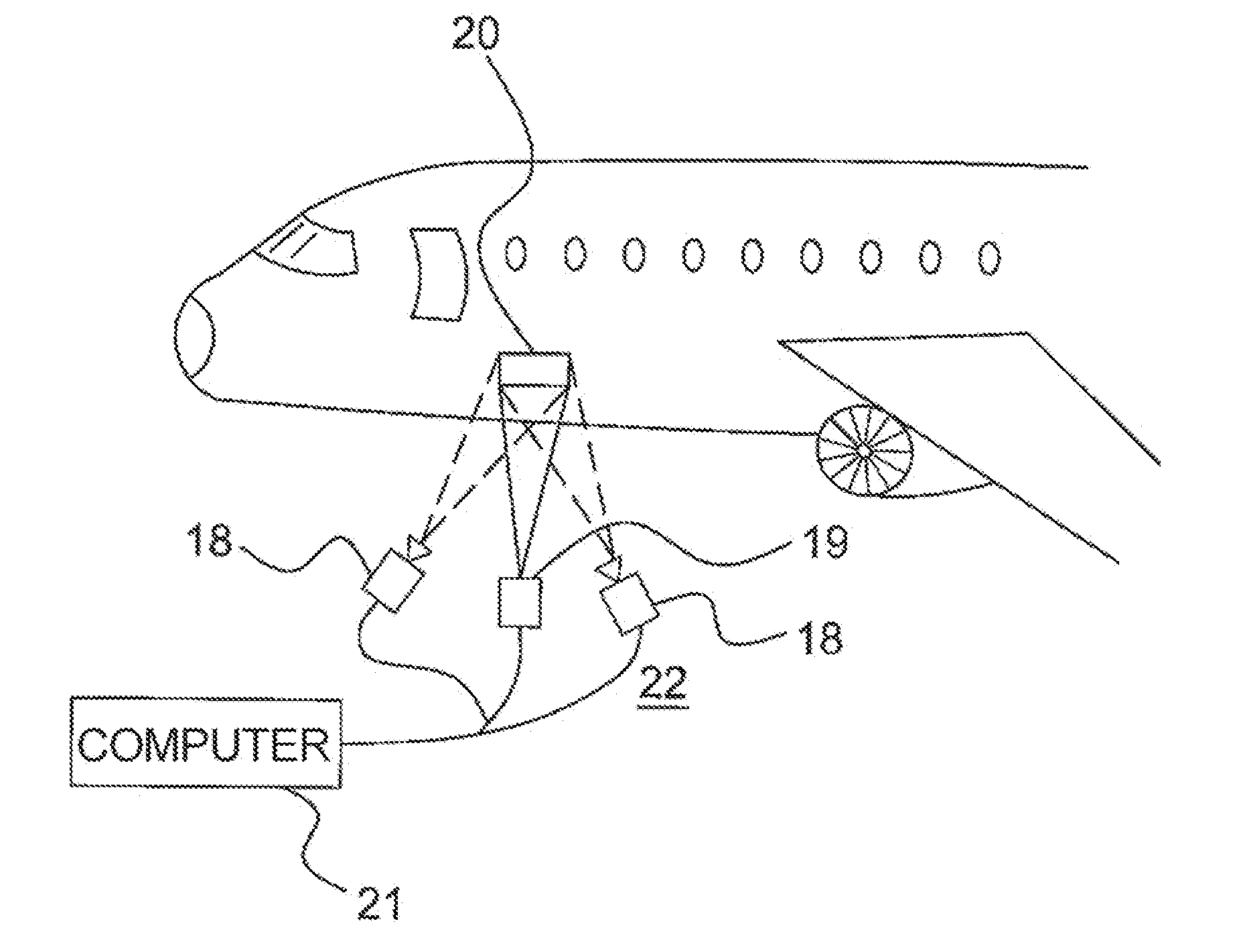 Method for projecting virtual data and device enabling this projection