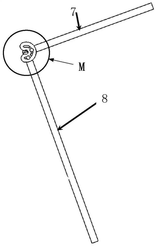 Laser-assisted shearing spinning device and forming method