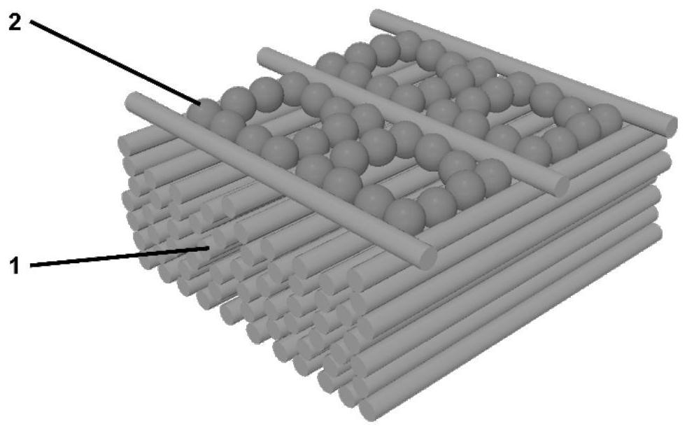 A kind of radiative cooling composite photonic structure thin film and its preparation method