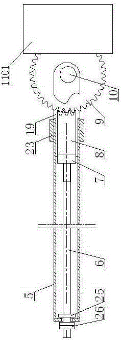 Simple car body sheet metal stretching correction equipment