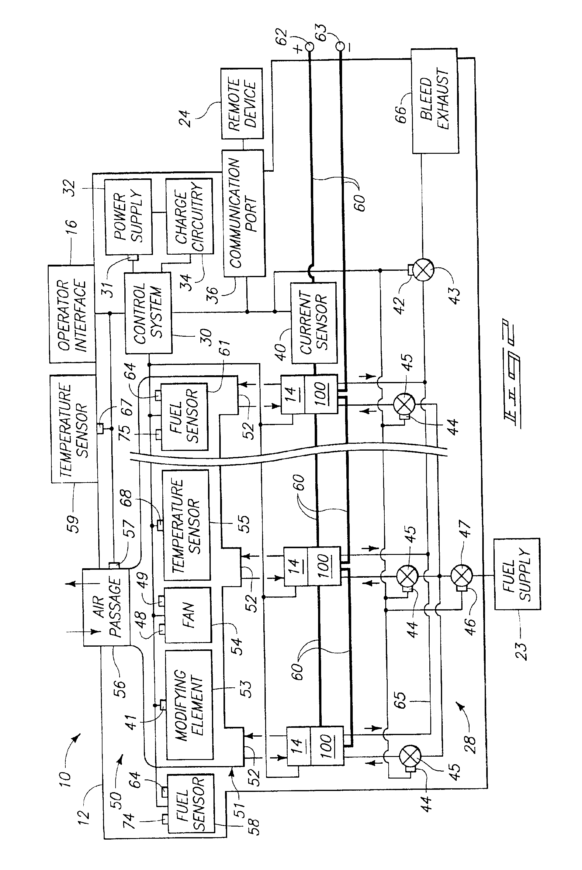 Fuel cell power systems and methods of operating fuel cell power systems
