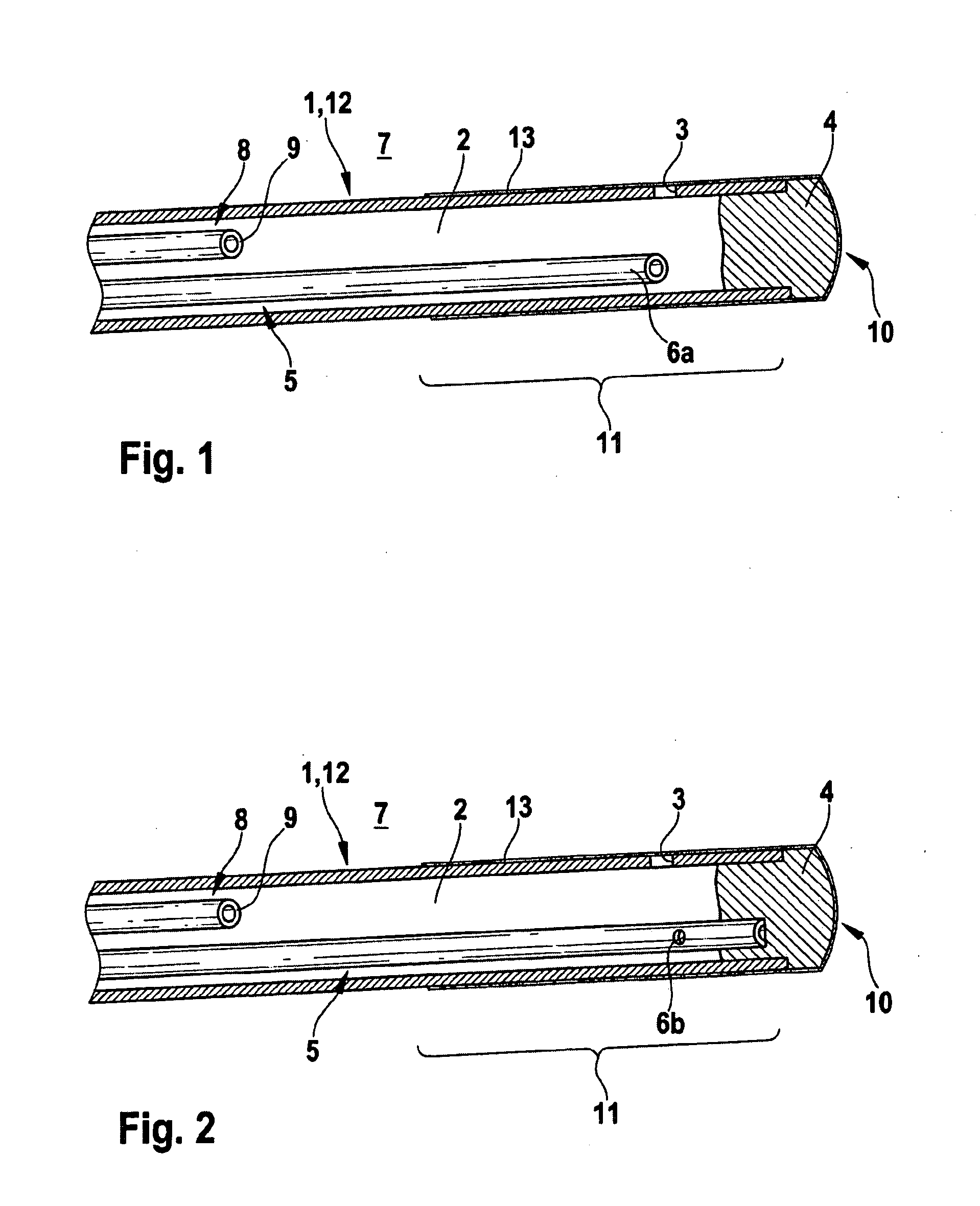Microdialysis catheter and process for manufacture