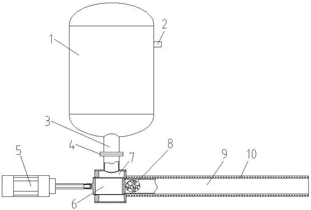 Turbofan engine inlet part ice ball collision device