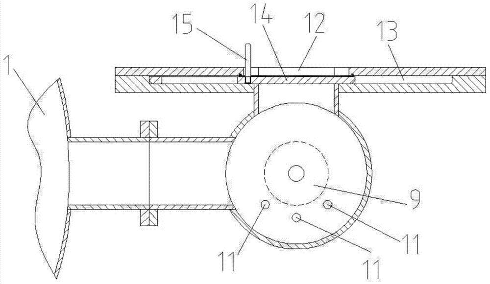Turbofan engine inlet part ice ball collision device