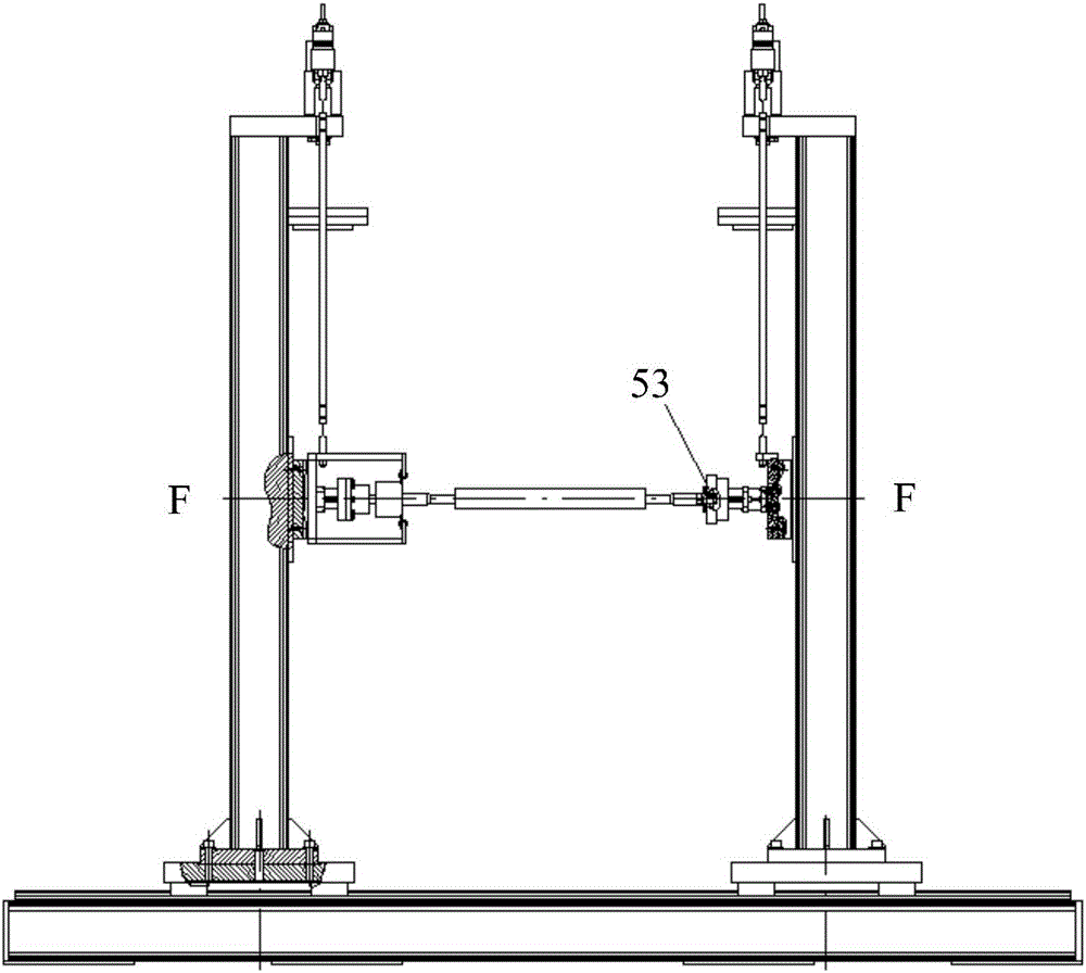 Airfoil model force measurement system