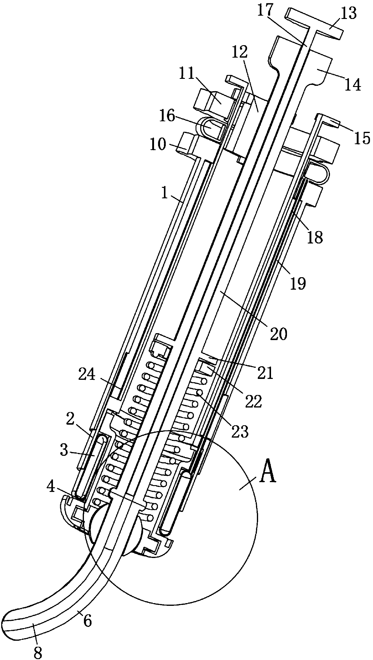 Drug delivery device for gynecological care