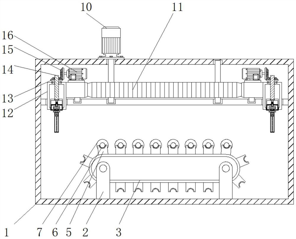 Mechanical automatic grabbing device for assembly line