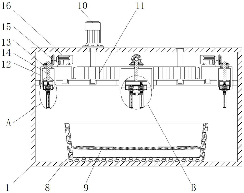 Mechanical automatic grabbing device for assembly line