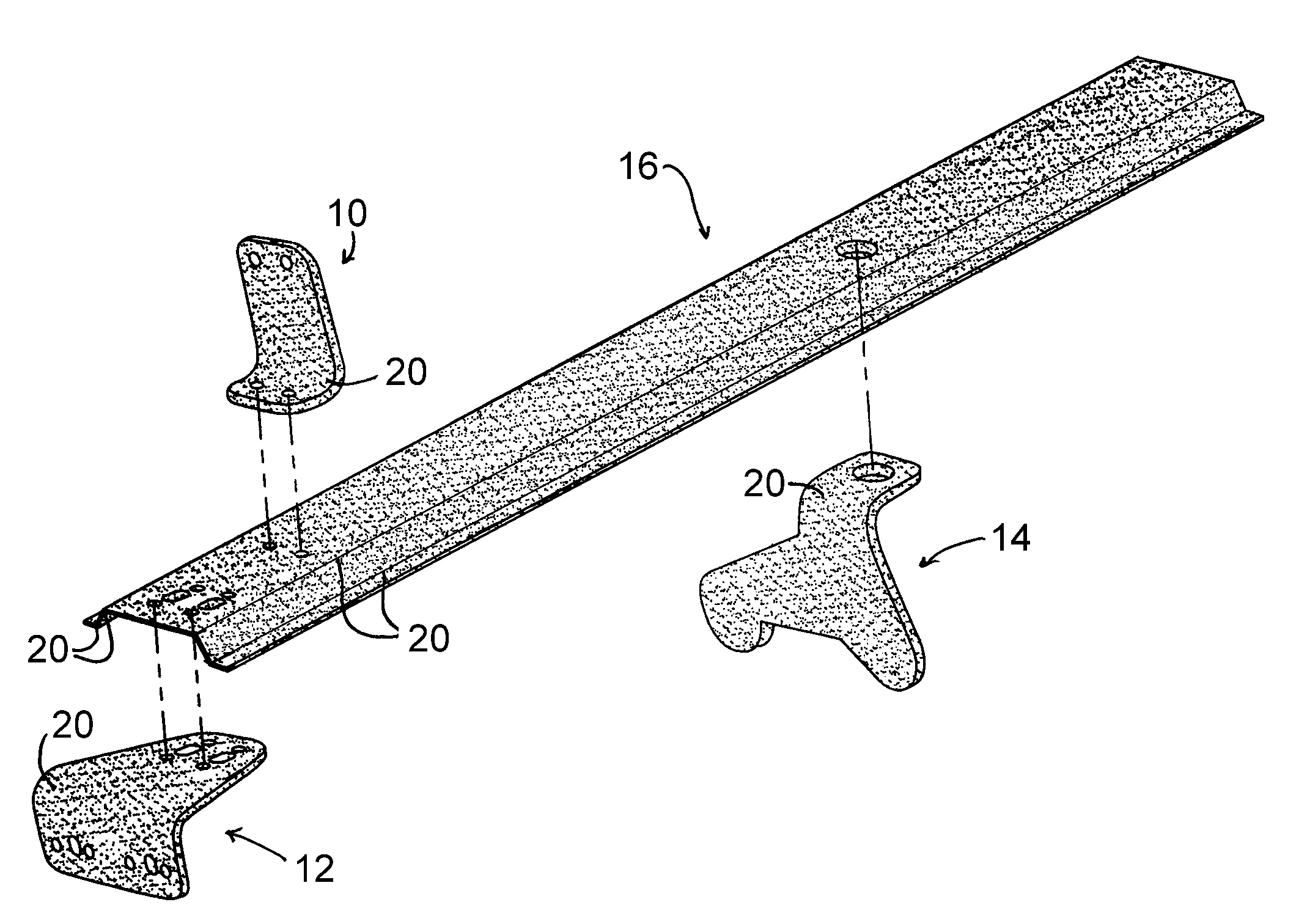 Load-bearing structures for aircraft engines and processes therefor