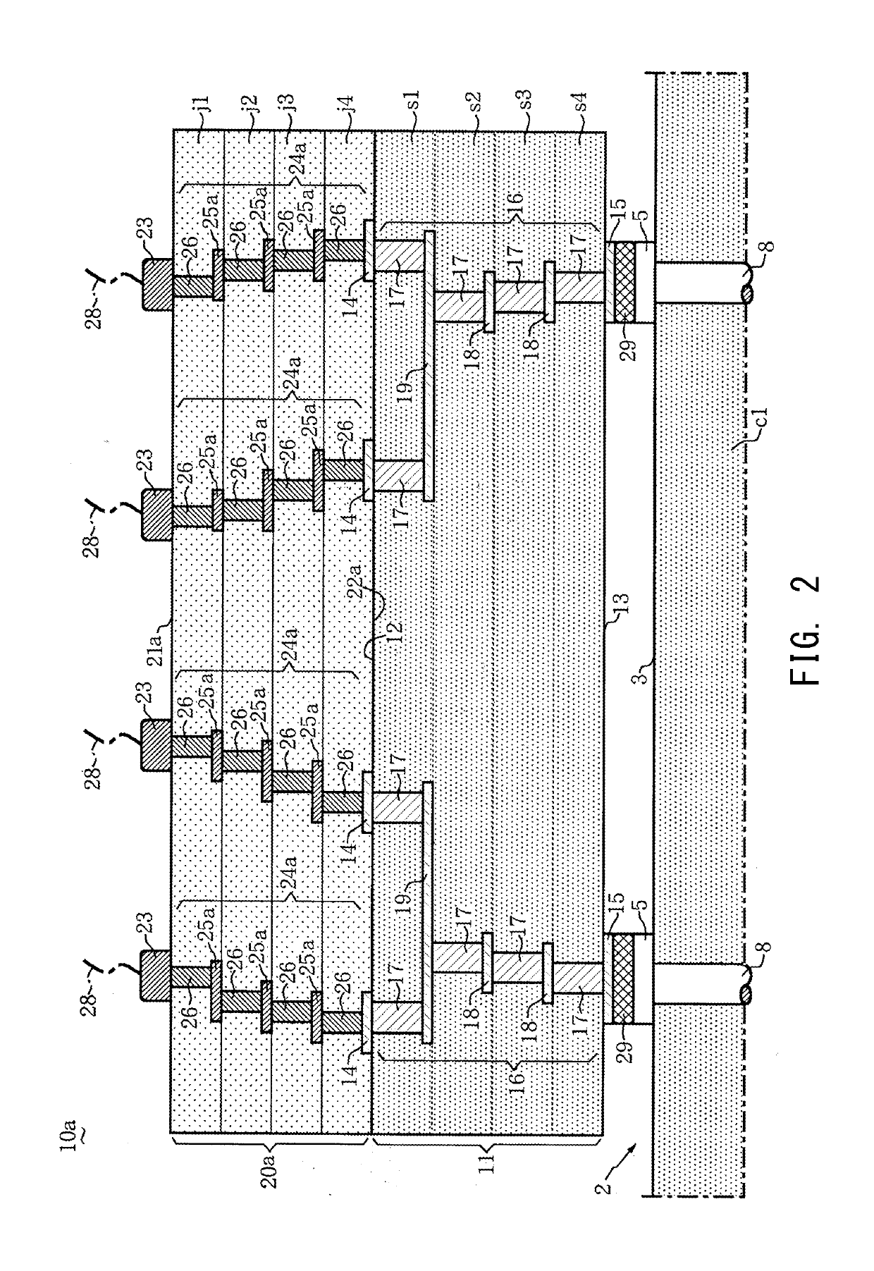 Wiring substrate for inspection apparatus
