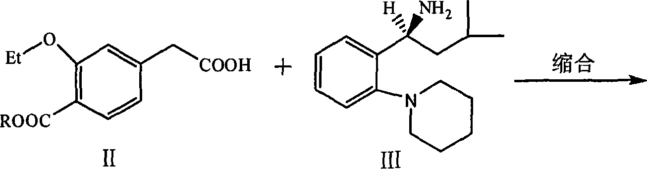 Method for producing repaglinide