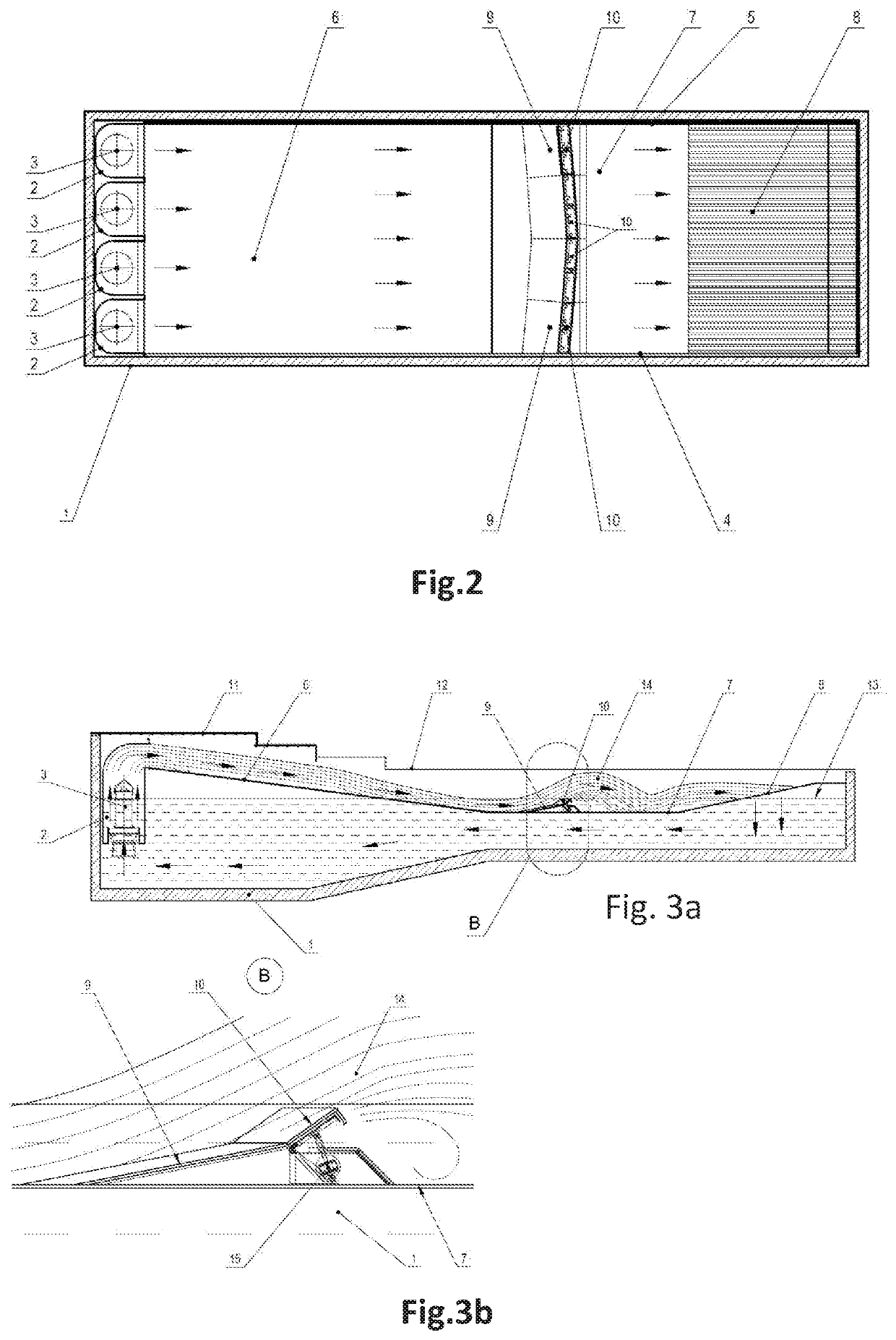 Artificial wave generation surfing facility