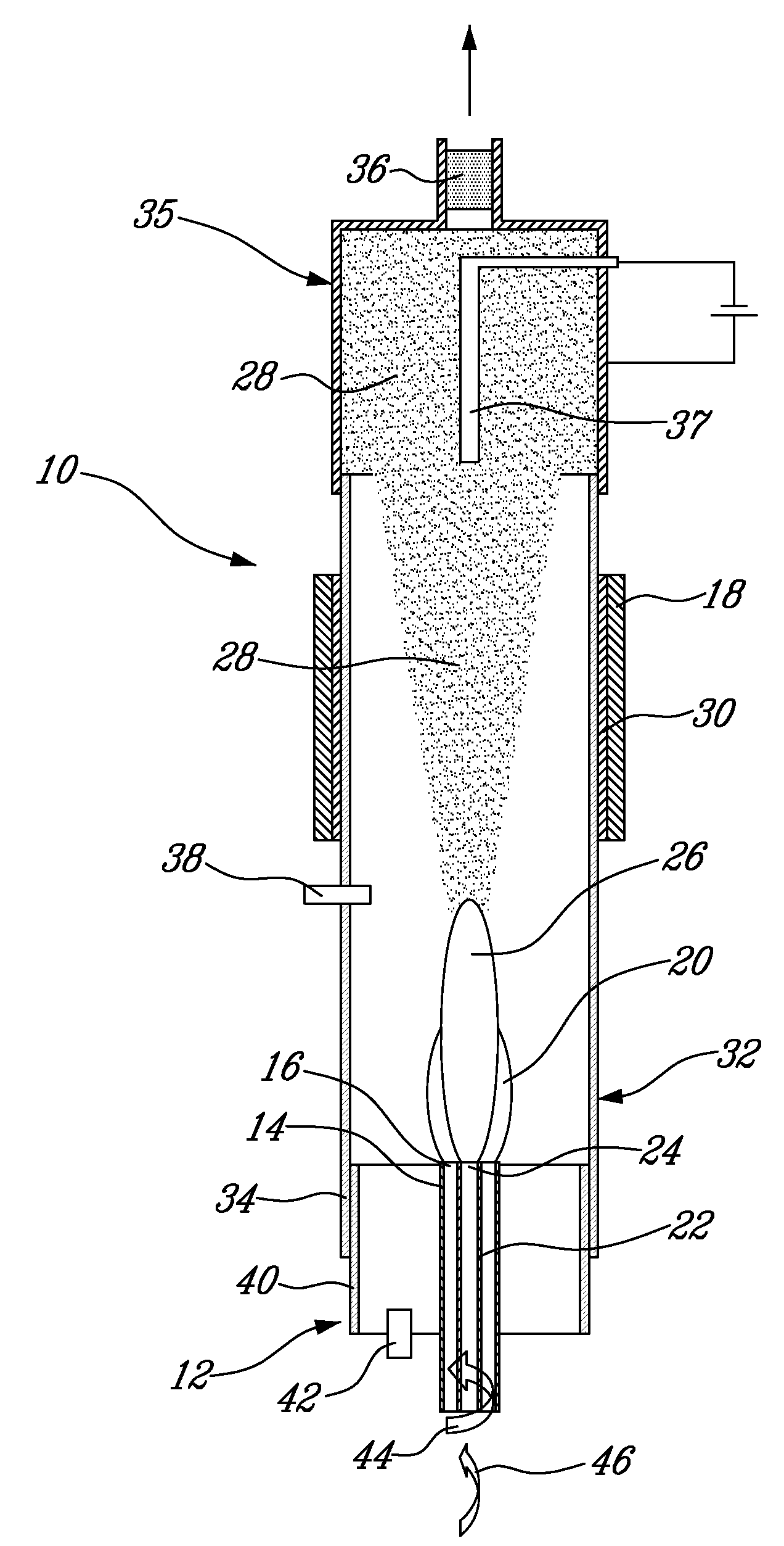 Method and apparatus for producing single-wall carbon nanotubes