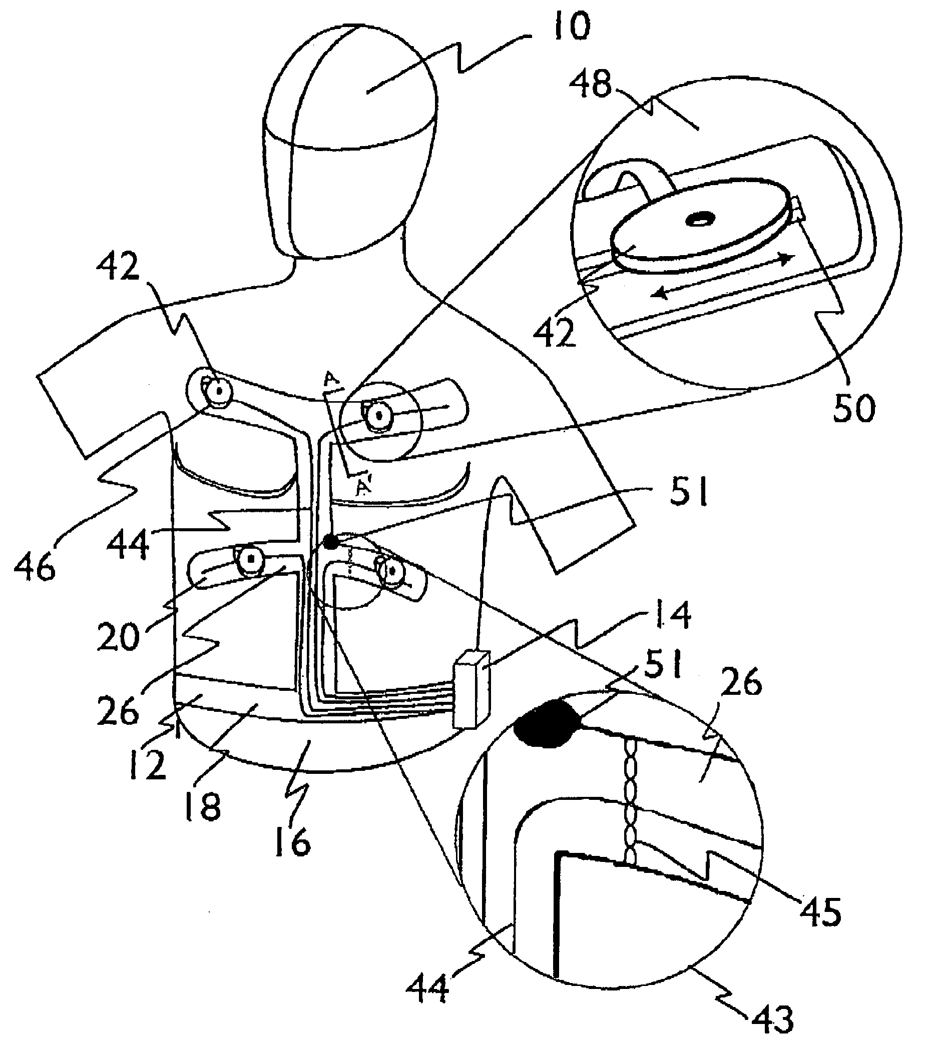 Electrode harness and method of taking biopotential measurements