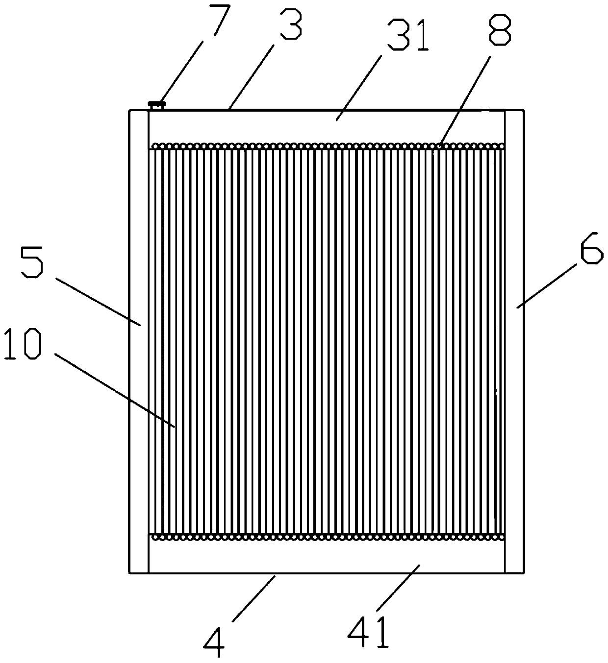 Anti-mosquito and anti-dust integrated door window