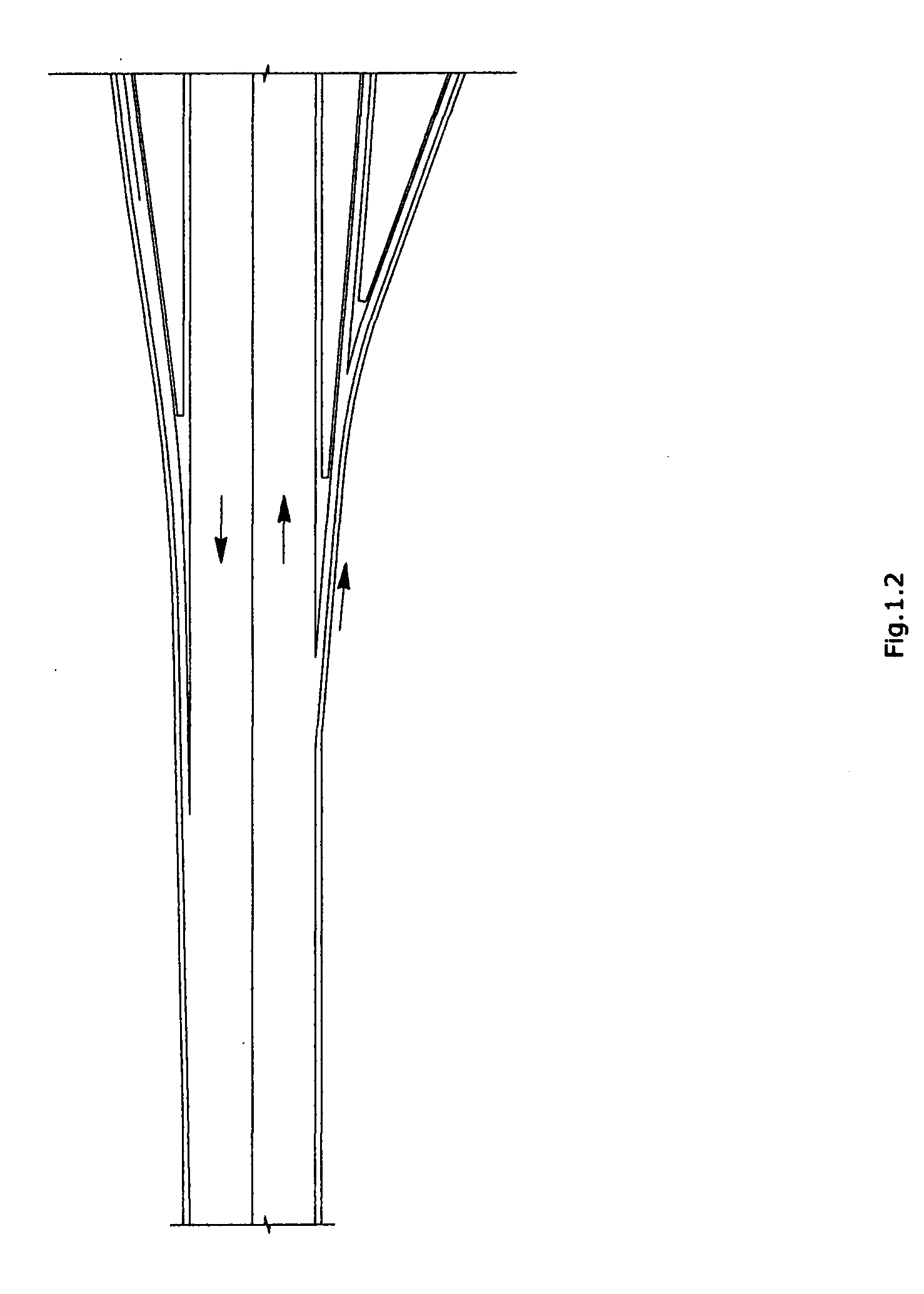 Weaving free two level cloverleaf type interchange for a highway crossing under a street