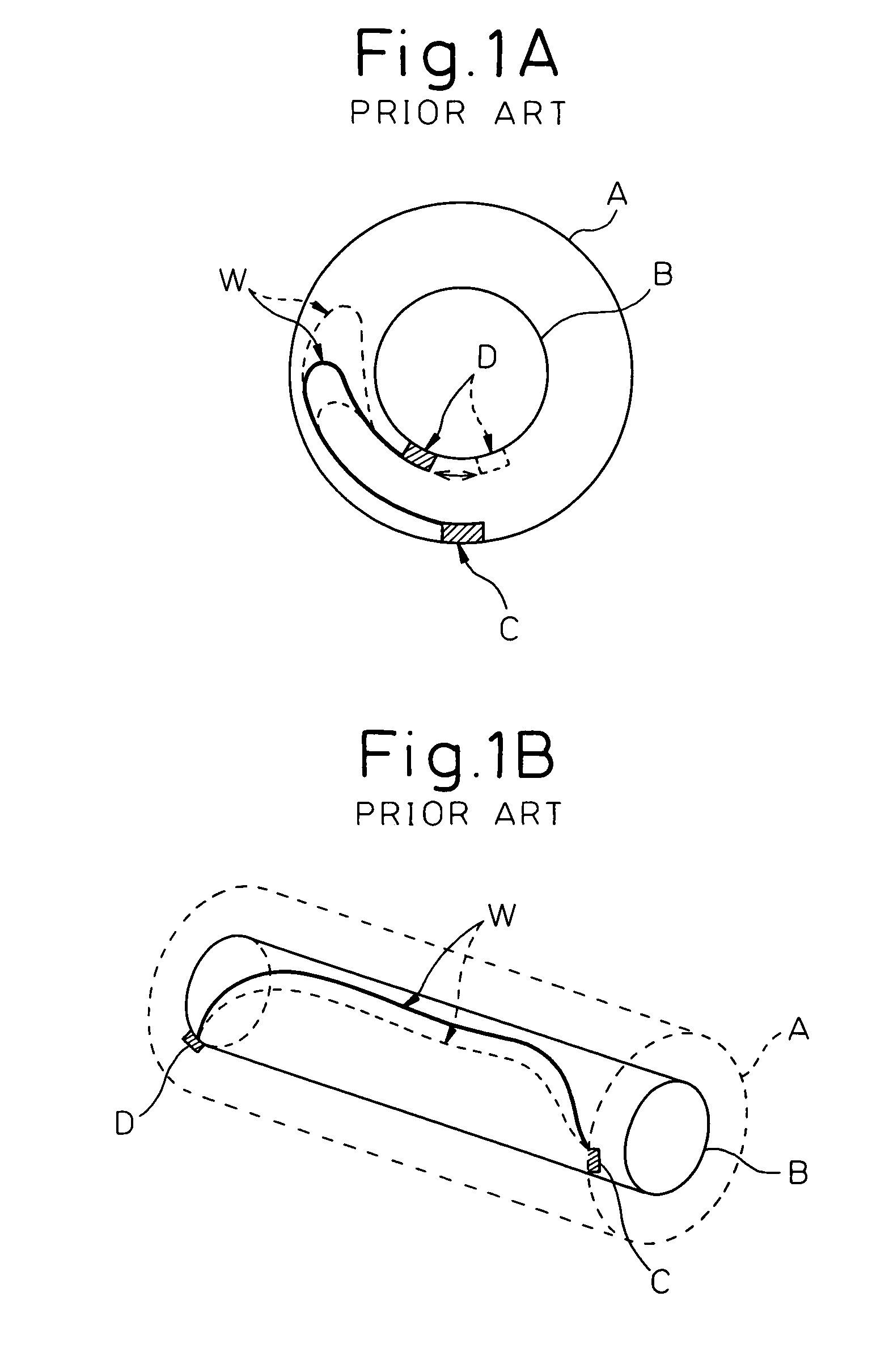 Device for laying line elements