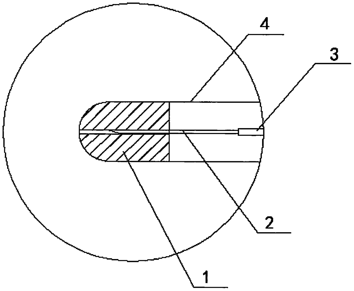 A tumor interventional therapy device