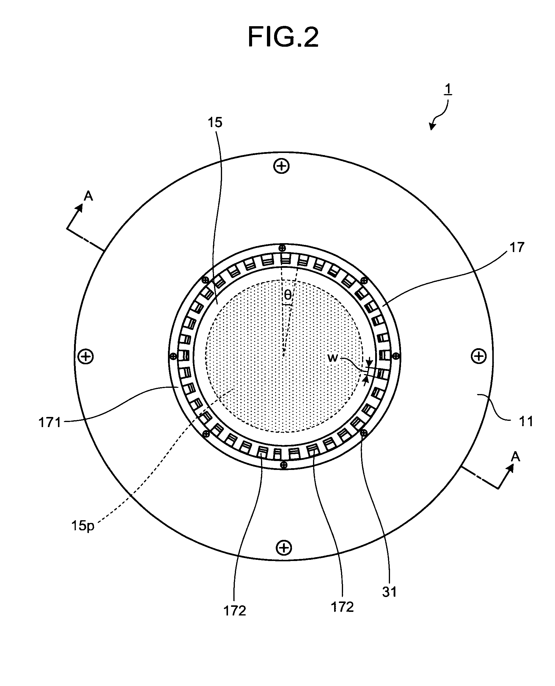 Probe card for a semiconductor wafer