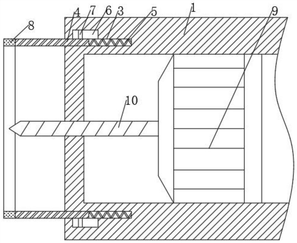 Ceramic tile perforating device for building construction