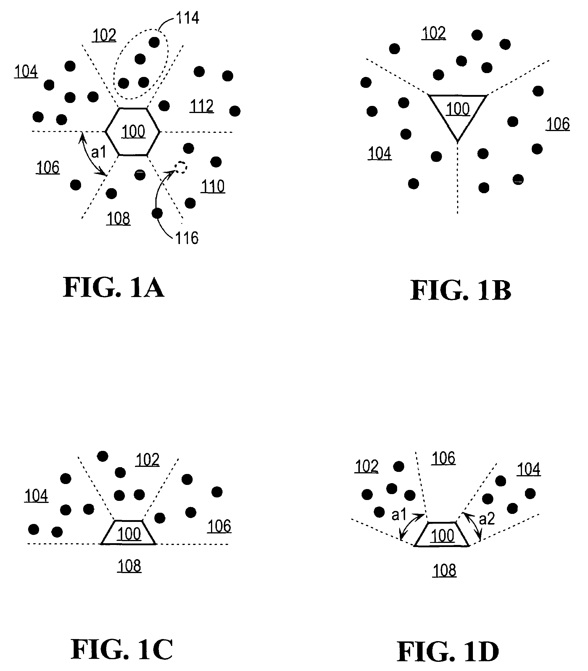 Method and apparatus for sector channelization and polarization for reduced interference in wireless networks