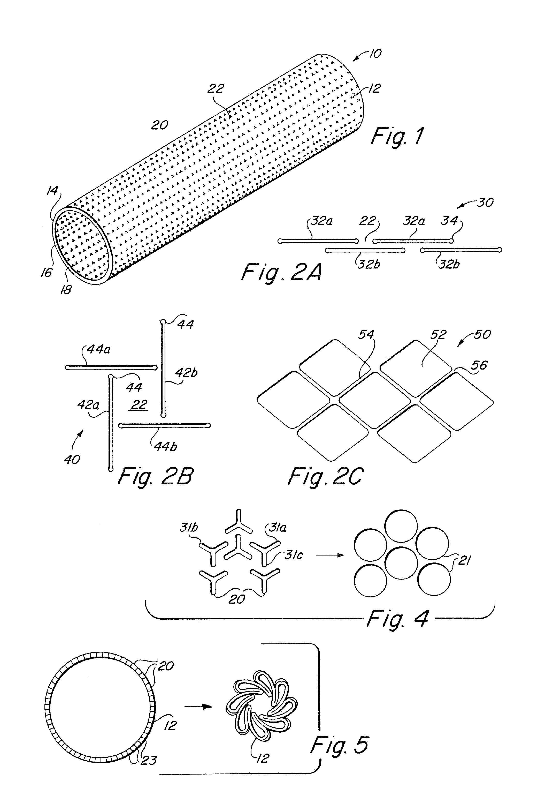 Compliant implantable medical devices and methods of making same