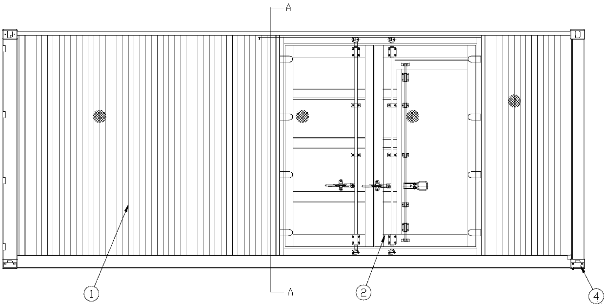 Box-type solar inversion station room