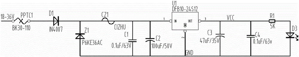 Small size high peak power driving method, driving circuit and driver