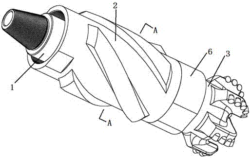 pdc drill tool with eccentric oscillating rotation