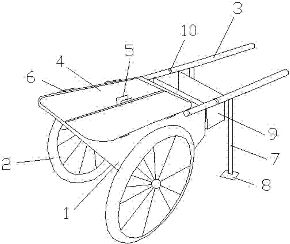 Trolley for construction