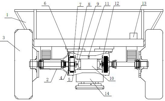 Sea trailer brake system