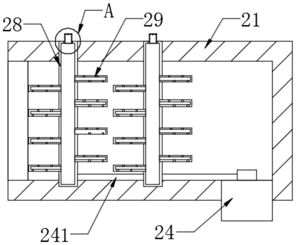 Cleaning device for medical equipment plastic product production