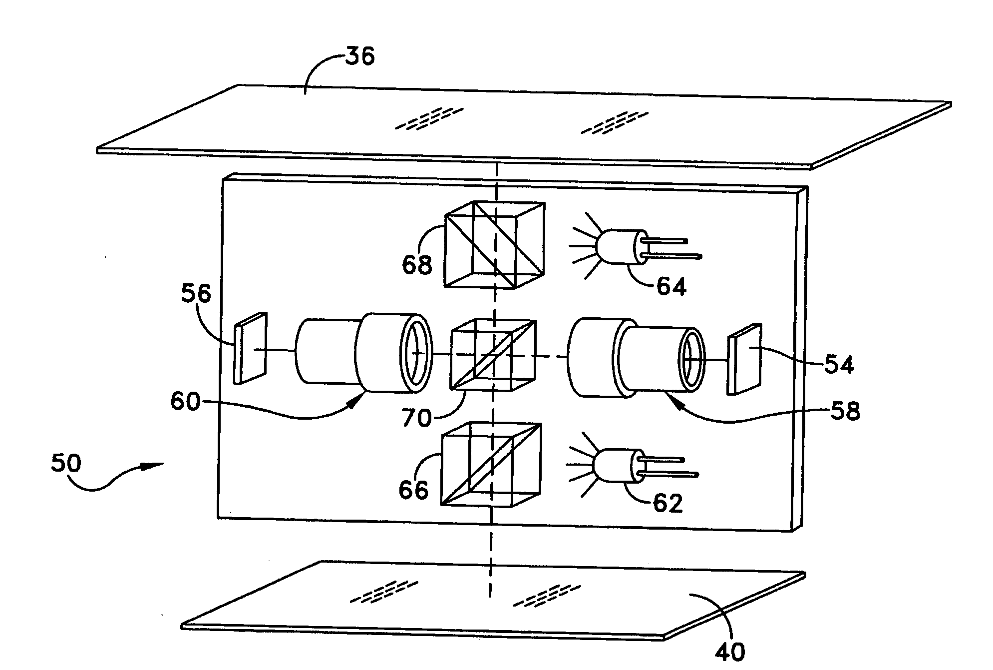 Imaging system and method for a stencil printer