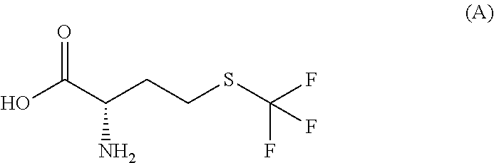 Simple preparation of trifluoromethionine and derivatives thereof