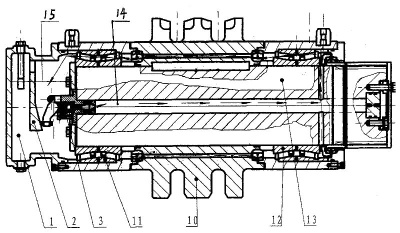 Thin oil lubricating device for coal mine conveyor sprocket